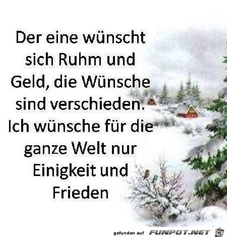 Fuer die ganze Welt Einigkeit und Frieden Fuer die ganze Welt Einigkeit und Frieden