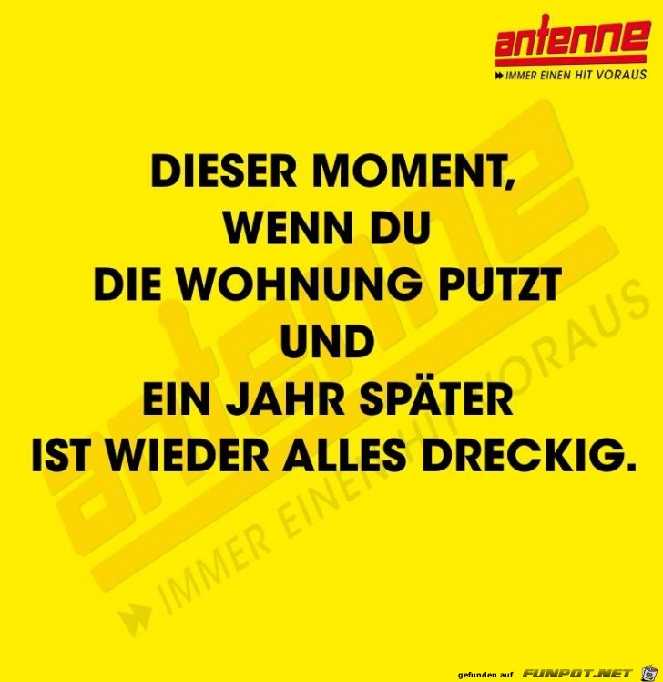 Wenn du die Wohnung putzt Wenn du die Wohnung putzt