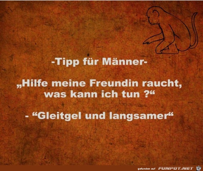 Tipp für Männer Tipp für Männer