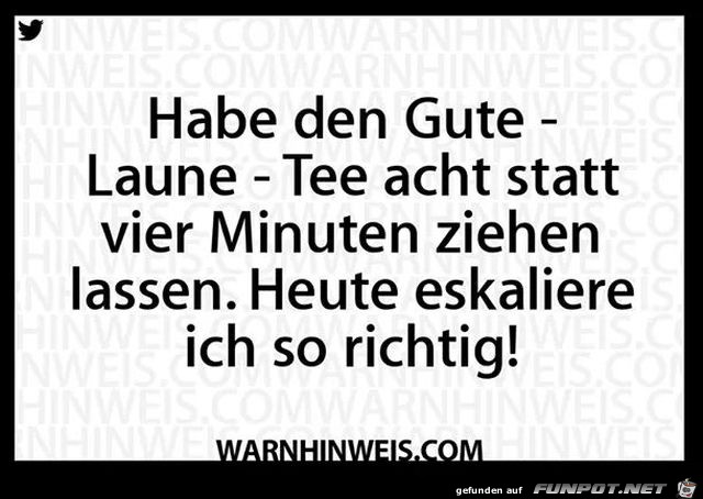 Gute Laune-Tee