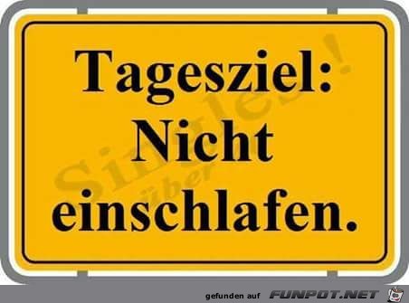 Tagesziel Tagesziel