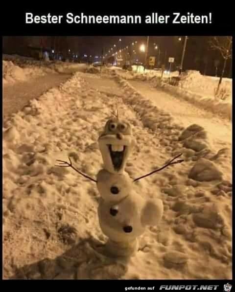 klasse Schneemann