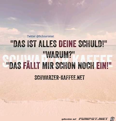 Deine Schuld Deine Schuld