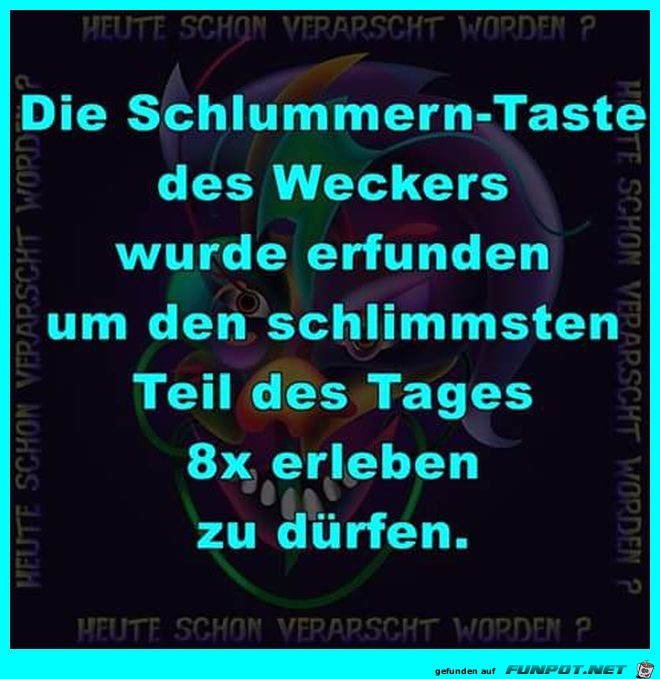 Schlummertaste Schlummertaste
