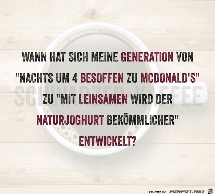 Wandel der Zeit Wandel der Zeit