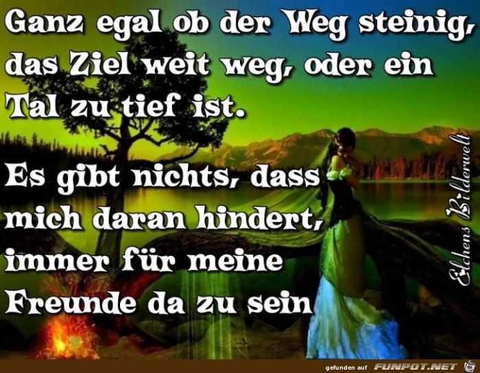 Ganz egal ob der Weg steinig Ganz egal ob der Weg steinig
