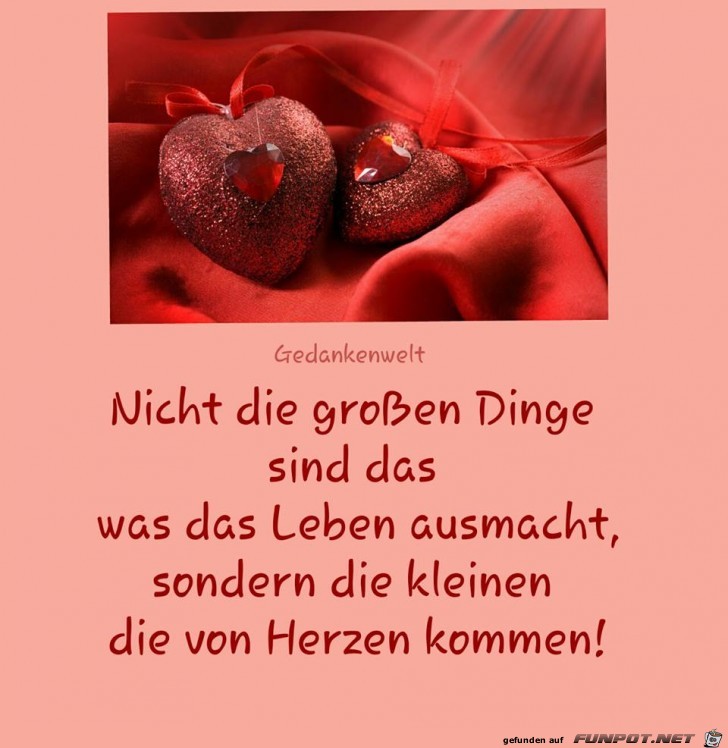Nicht die grossen Dinge Nicht die grossen Dinge