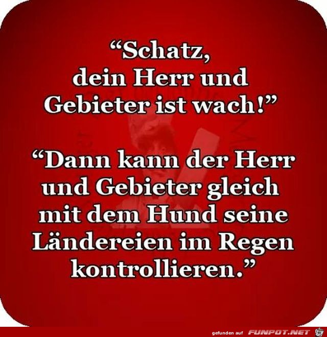 Herr und Gebieter Herr und Gebieter