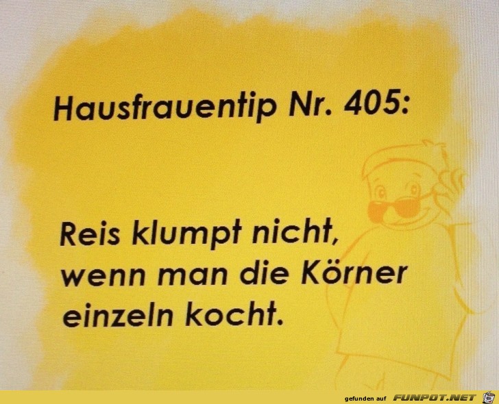 Hausfrauentipp