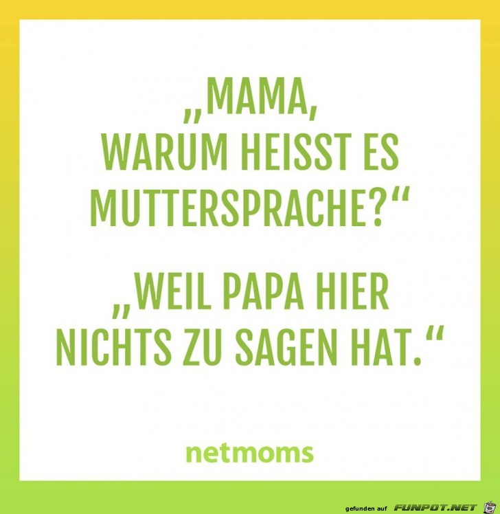 Muttersprache Muttersprache