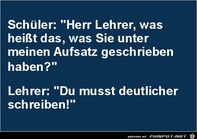 in der Schule..... in der Schule.....