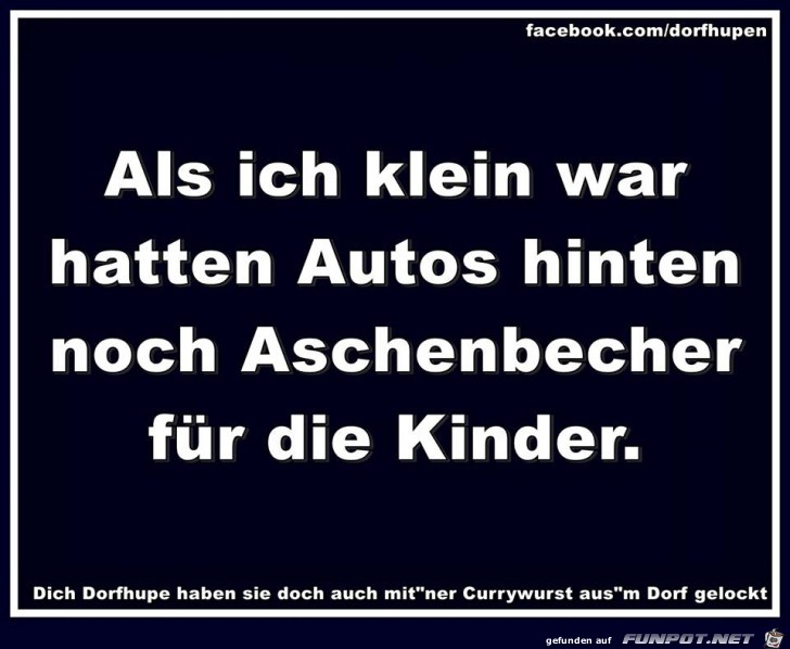 Als ich klein war Als ich klein war