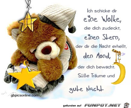 ich schick dir eine Wolke...... ich schick dir eine Wolke......
