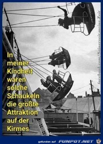 In meiner Kindheit