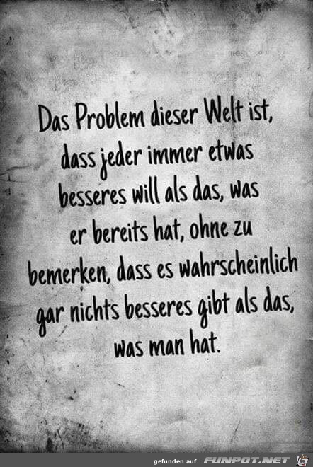 Das Problem dieser Welt Das Problem dieser Welt