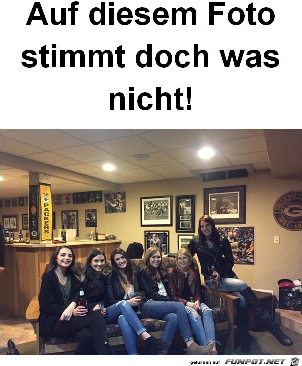 Auf diesem Foto stimmt doch was nicht! Auf diesem Foto stimmt doch was nicht!