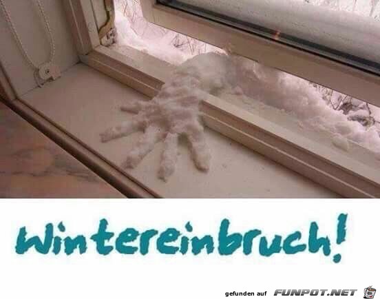 Wintereinbruch Wintereinbruch