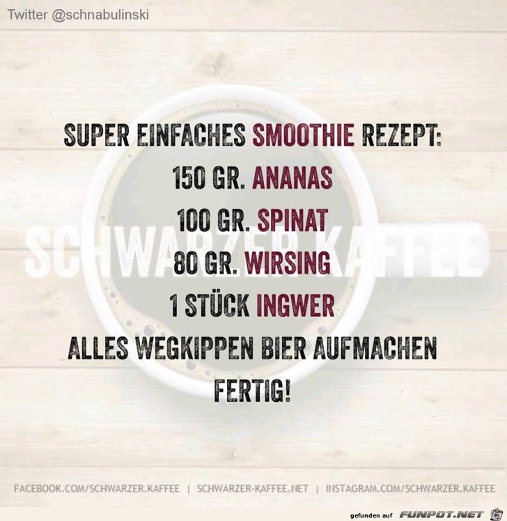 Super Smoothie Rezept