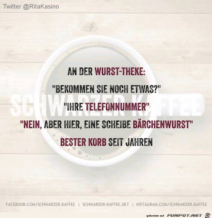 An der Wurst-Theke An der Wurst-Theke
