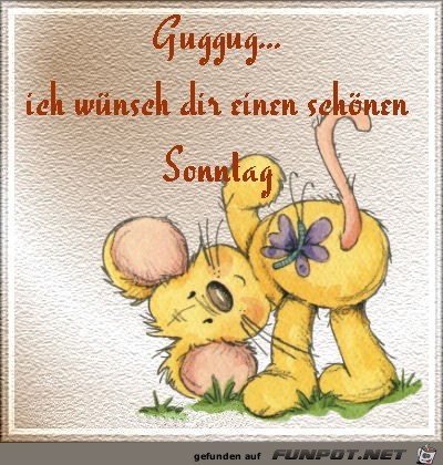 Schönen Sonntag Schönen Sonntag