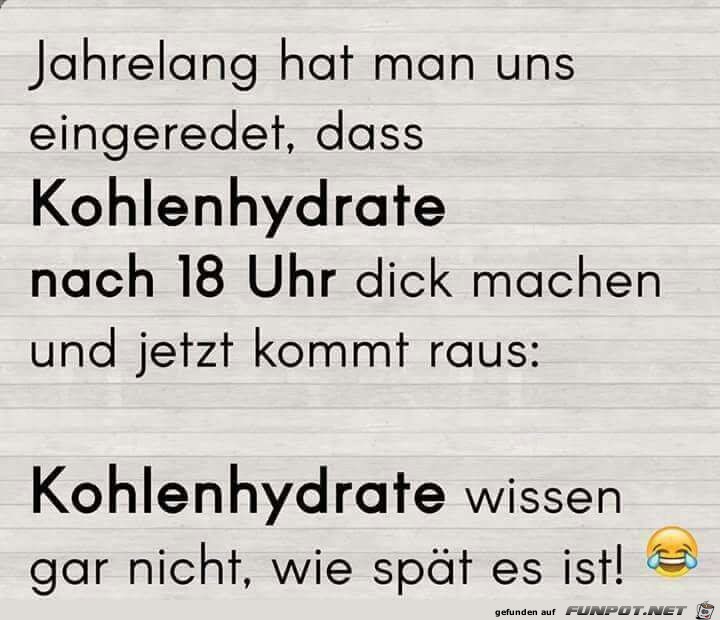 Kohlenhydrate Kohlenhydrate