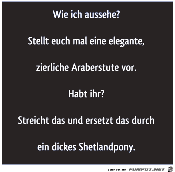 Wie ich aussehe Wie ich aussehe