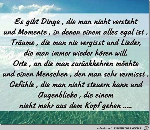 es gibt Dinge, die man nicht versteht...... es gibt Dinge, die man nicht versteht......
