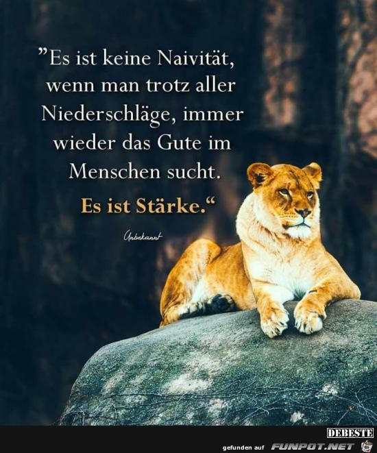 es ist keine Naivitt.......