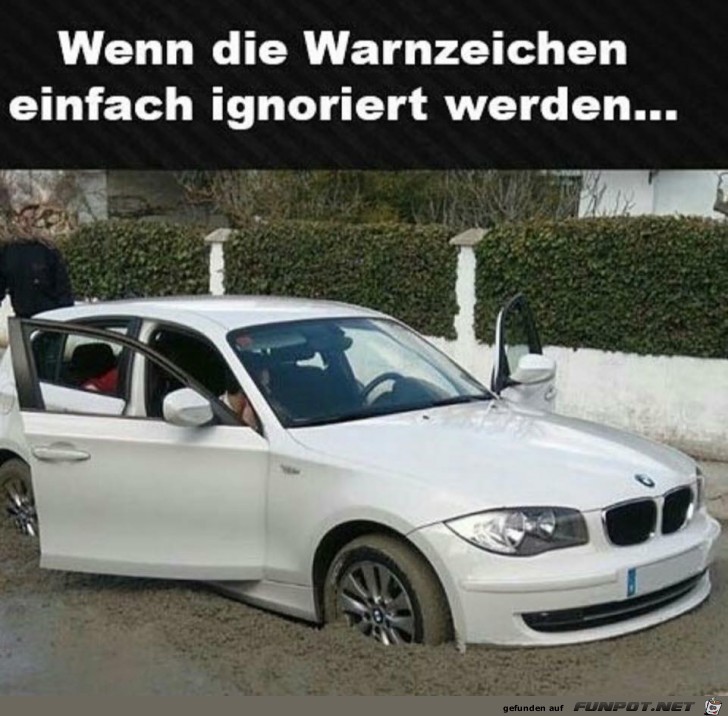 Wer nicht lesen kann... Wer nicht lesen kann...