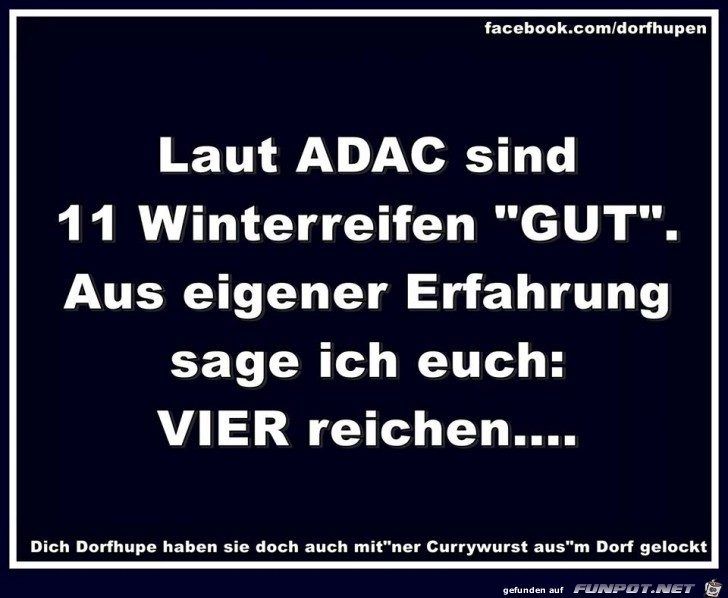 ADAC Winterreifen Test