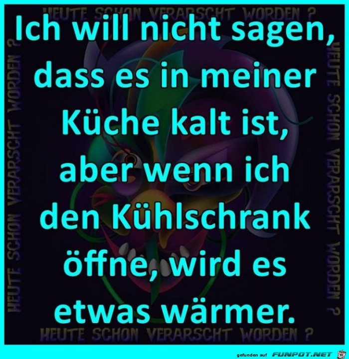 Bei mir ist es kalt Bei mir ist es kalt