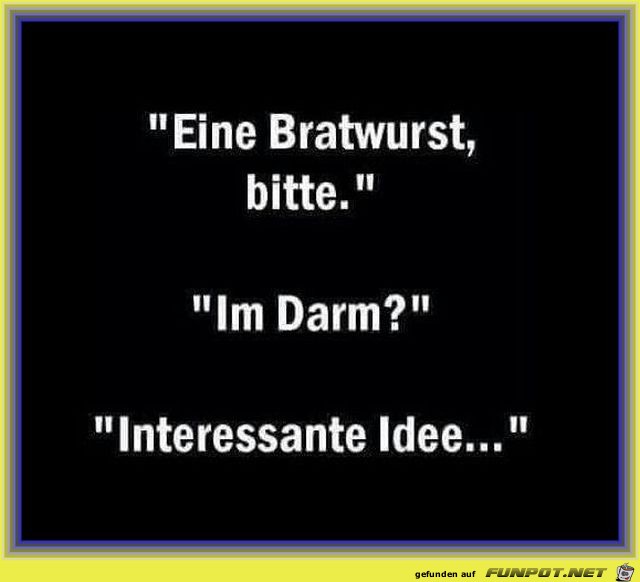 Bratwurst Bratwurst