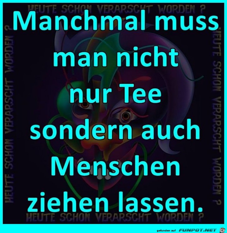 Ziehen lassen Ziehen lassen