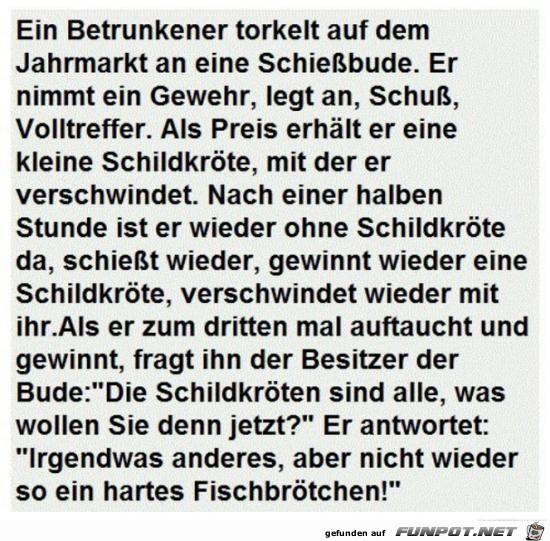 Ein Betrunkener Ein Betrunkener