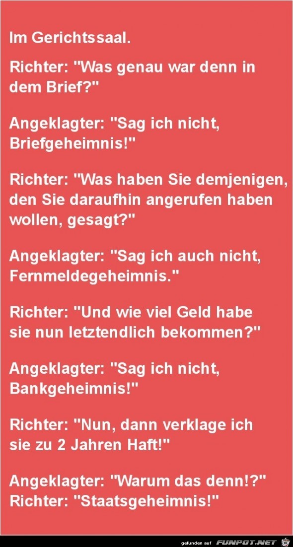im Gerichtssaal...... im Gerichtssaal......