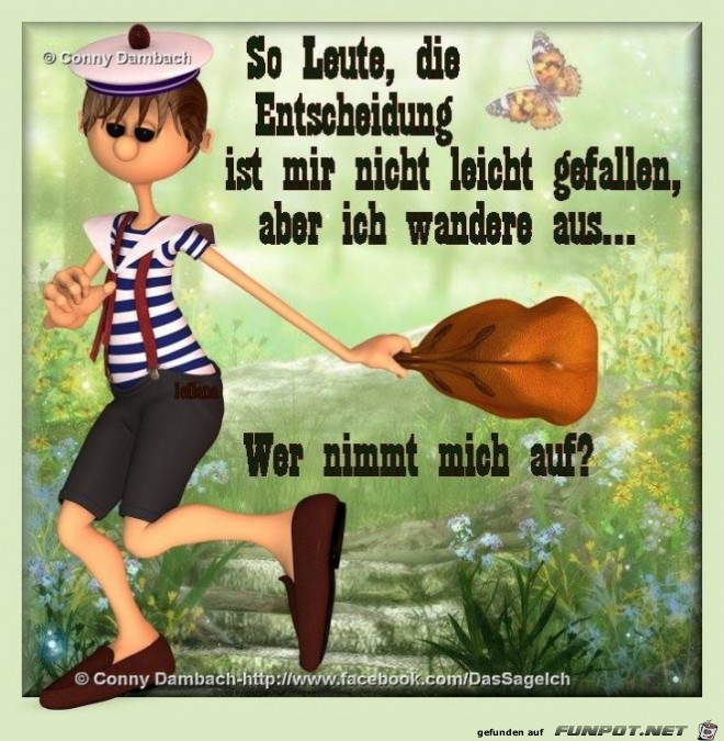 Wer nimmt mich auf