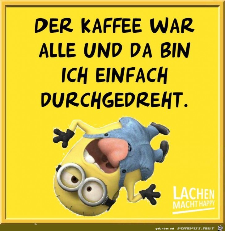 Der Cafe war alle