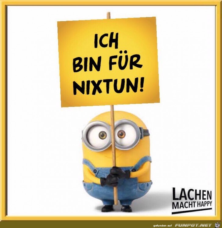 Ich bin fr Nix tun