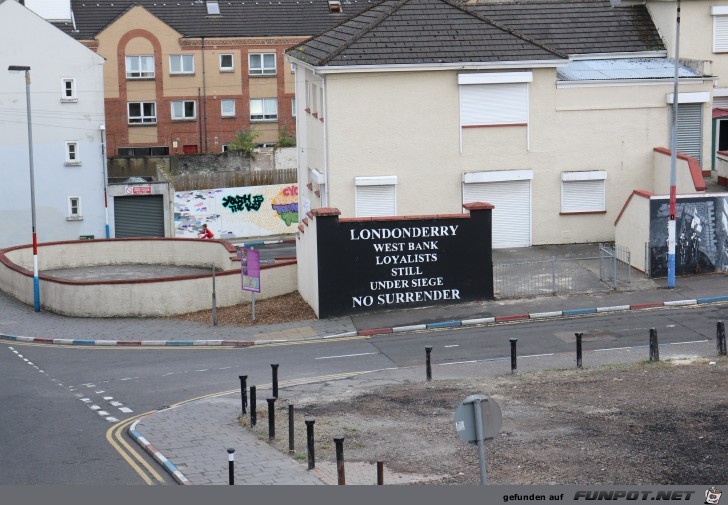 Impressionen aus Derry (Londonderry), Nordirland