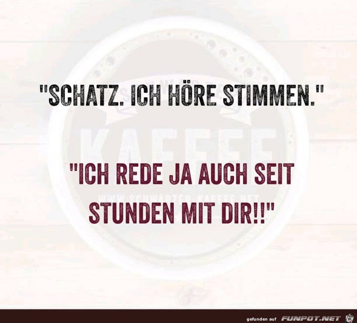 ich höre Stimmen ich höre Stimmen