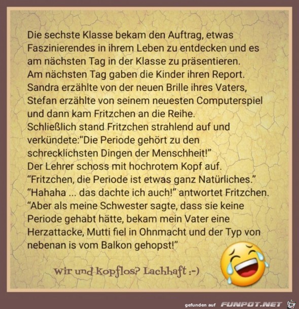 Die sechste Klasse