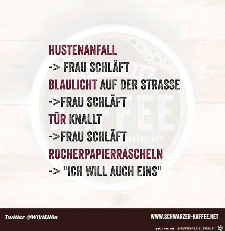 Wenn Deine Frau schon schäft Wenn Deine Frau schon schäft