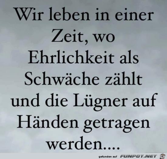 wir leben in einer Zeit... wir leben in einer Zeit...