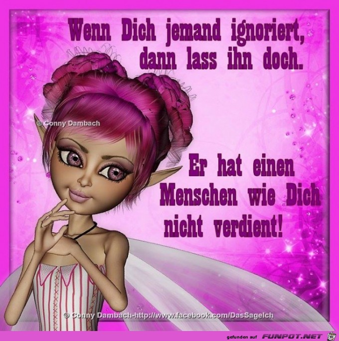 Wenn dich jemand ignoriert Wenn dich jemand ignoriert