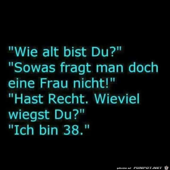 Wie alt bist Du? Wie alt bist Du?