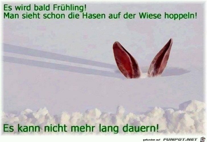 Es wird bald Fruehling Es wird bald Fruehling