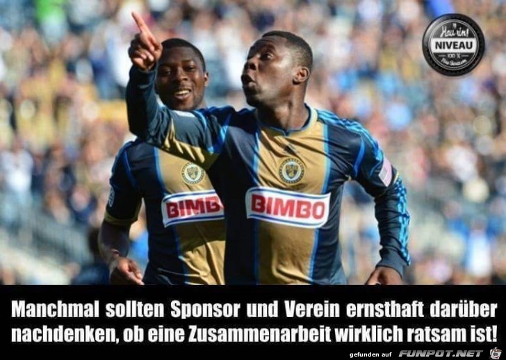 Sponsor und Verein Sponsor und Verein