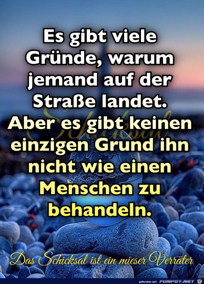Es gibt viele Gruende Es gibt viele Gruende