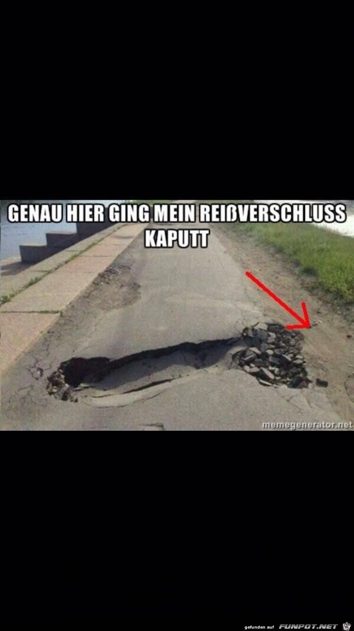Hier ist es passiert Hier ist es passiert