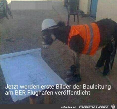 Neues Foto der Bauleitung BER aufgetaucht